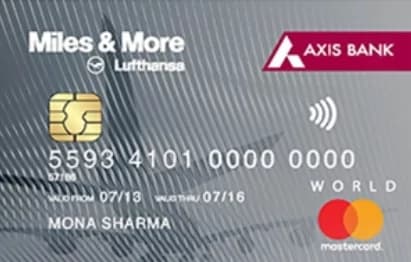 Miles & More Axis Bank World Credit Card