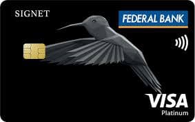 Federal Bank Mastercard Signet Credit Card