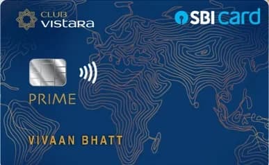 Club Vistara SBI Card PRIME
