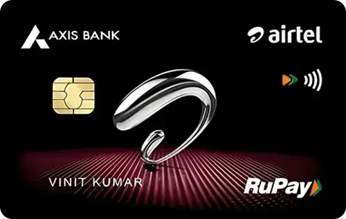 Airtel Axis Bank Credit Card card artwork