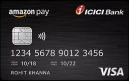 Amazon Pay ICICI Bank Credit Card