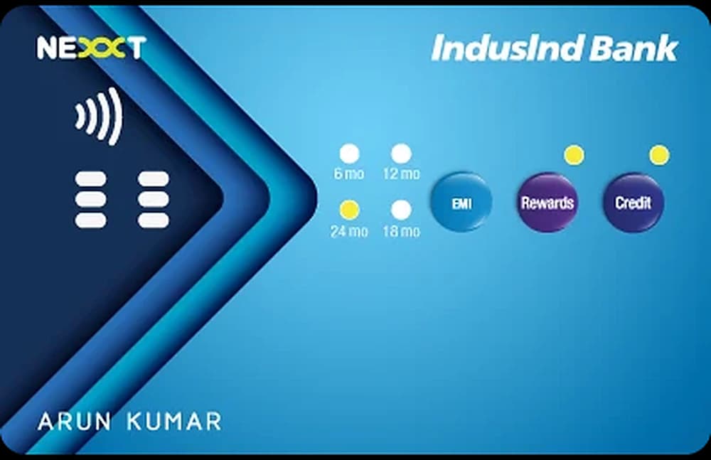 IndusInd Nexxt Credit Card