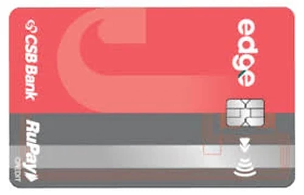 Jupiter Edge+ CSB Bank RuPay Credit Card