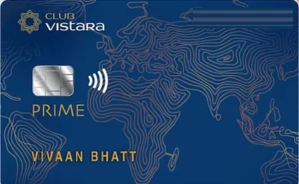 Club Vistara SBI Card PRIME