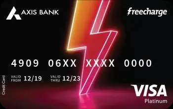 FreeCharge Axis Bank Credit Card