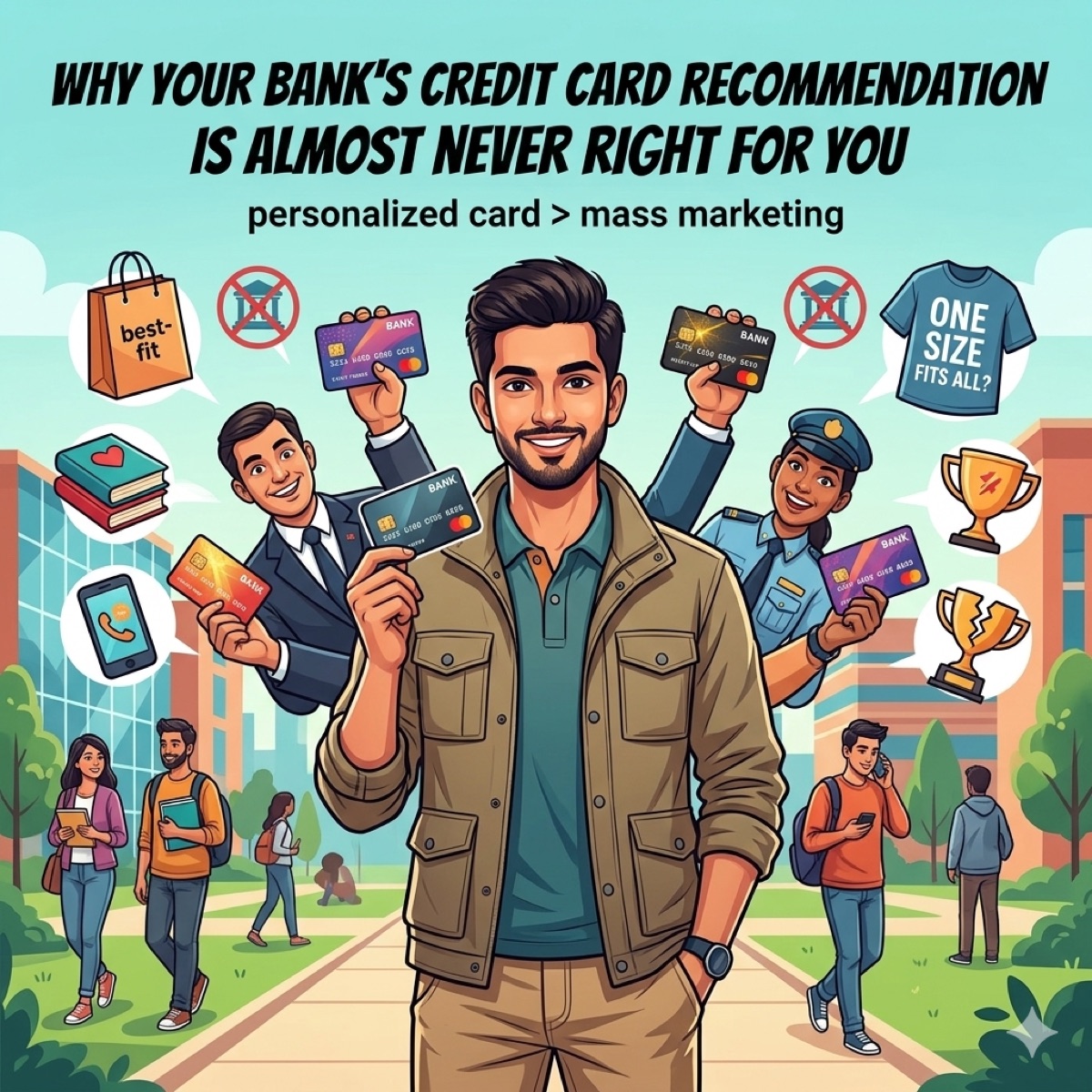 Best cashback credit cards in India 2026 — editorial cover