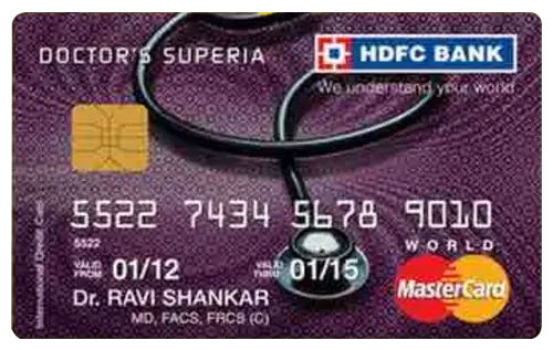 HDFC Bank Doctor's Superia Credit Card