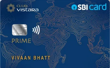 Club Vistara SBI Card PRIME